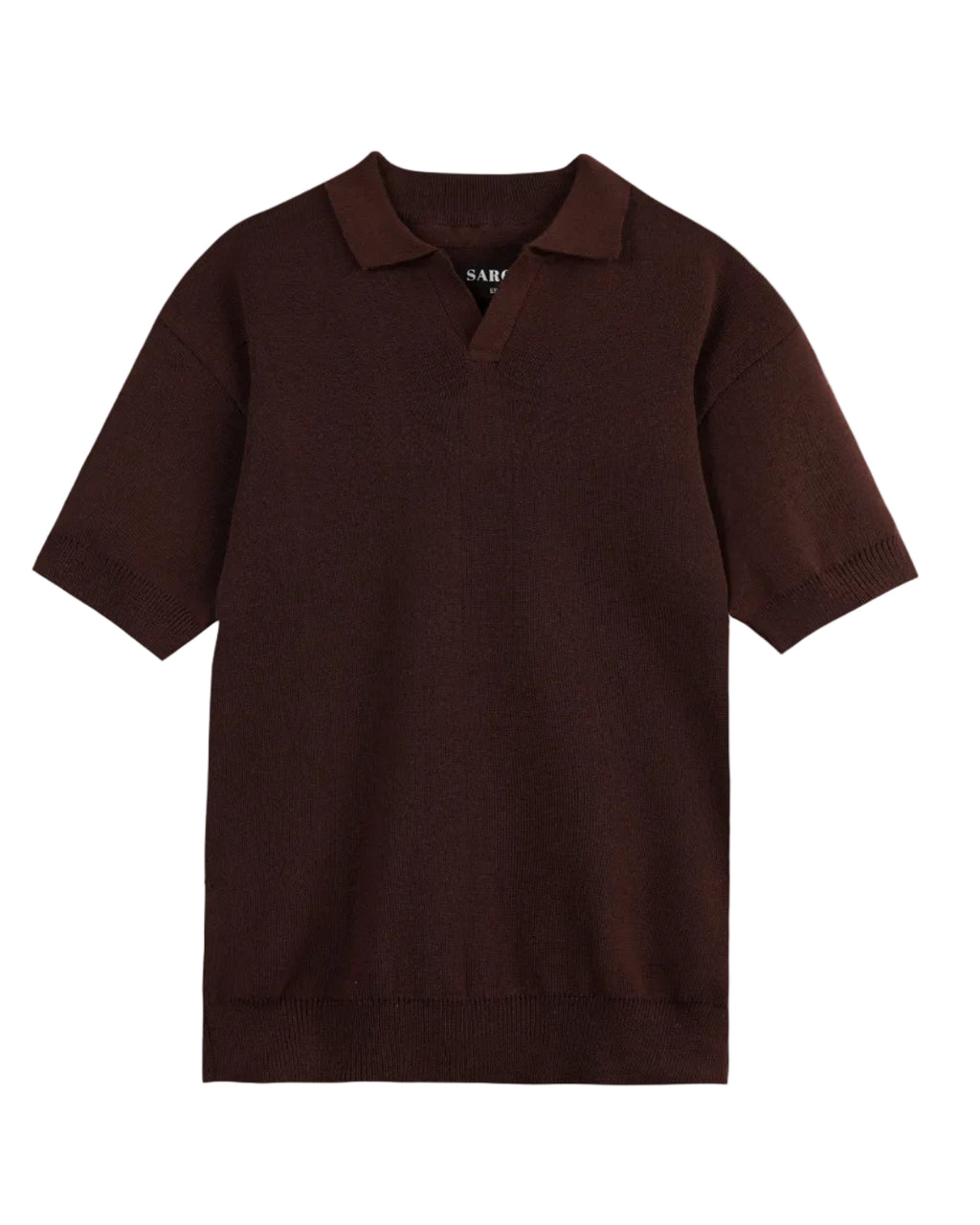 Knitted Brown Polo