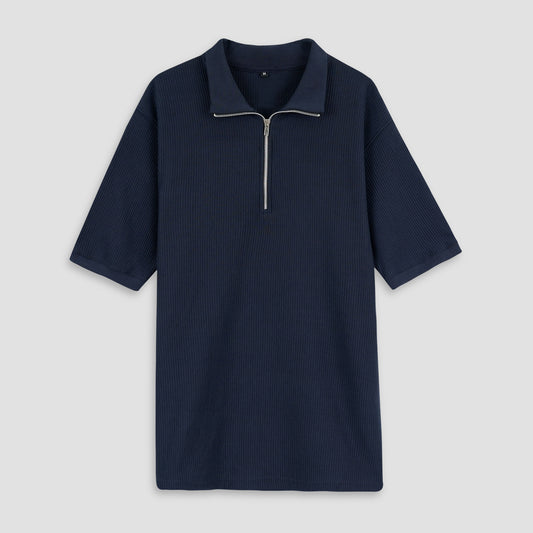 Quarter Zipper Polo