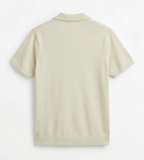 Oat Knitted Polo