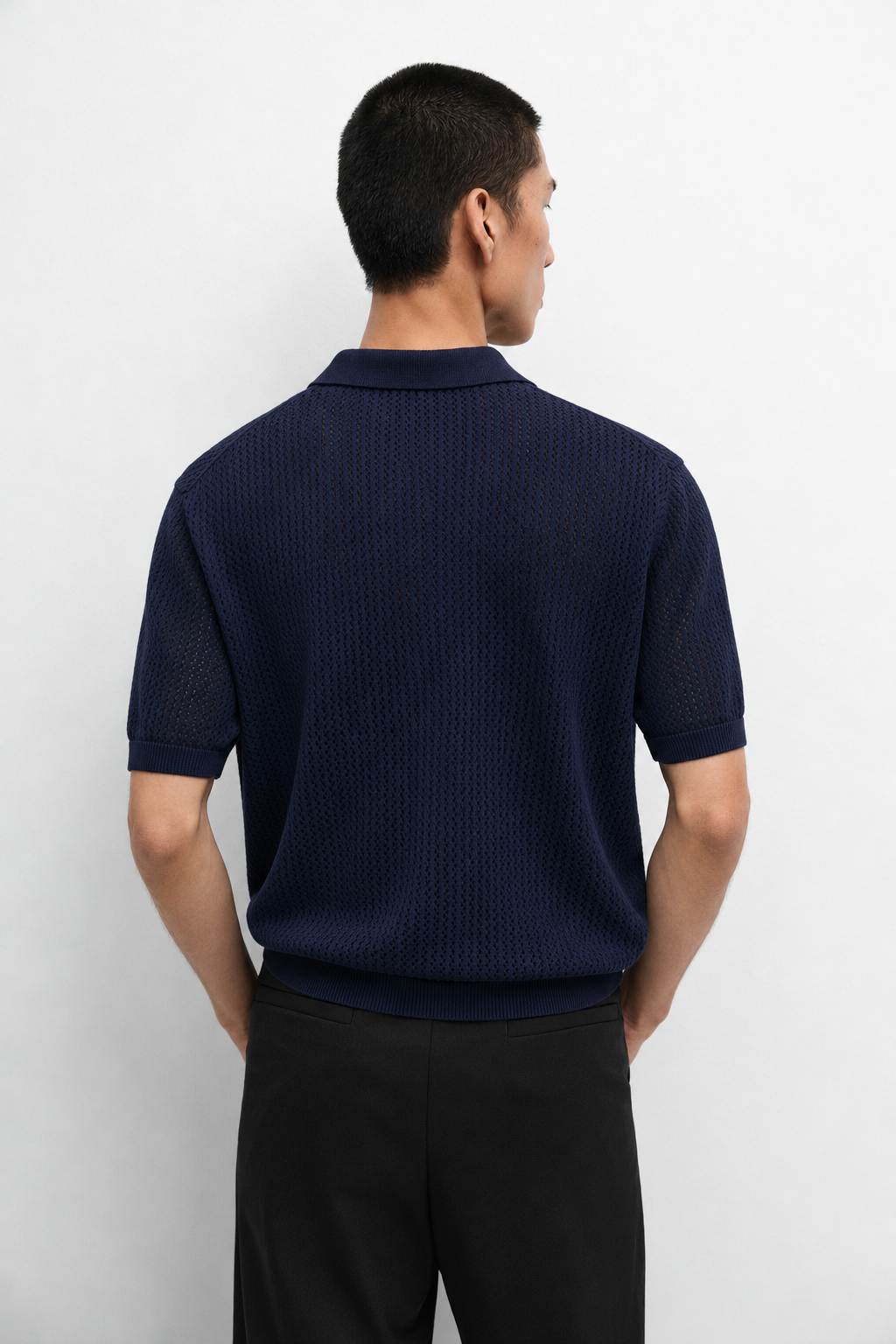 Navy Button Down Shirt