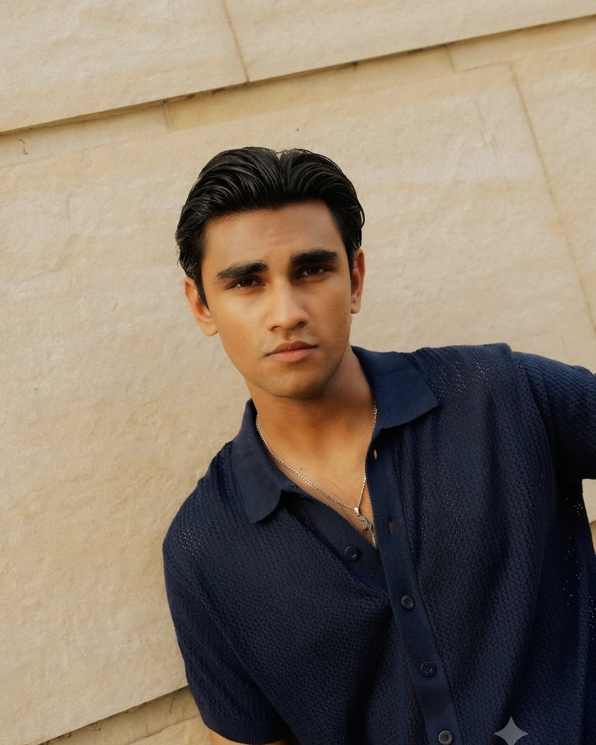 Navy Button Down Shirt